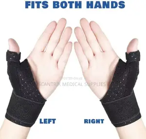 Adjustable Universal Thumb Spica Splint for Home Rehabilitation