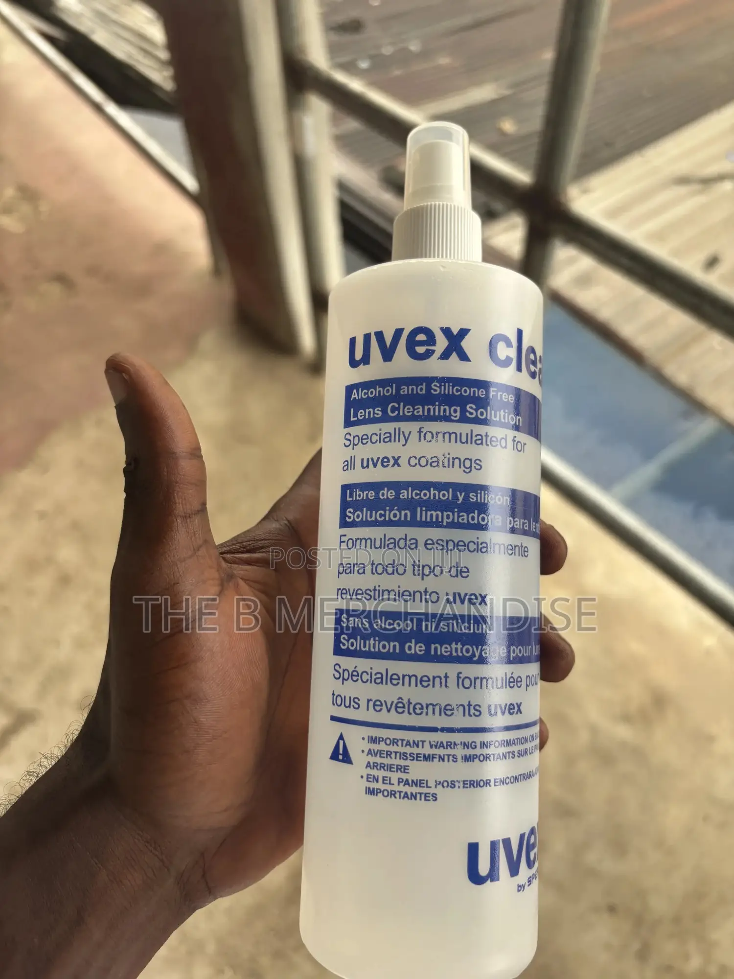 Uvex Clear Lens Cleaning Solution