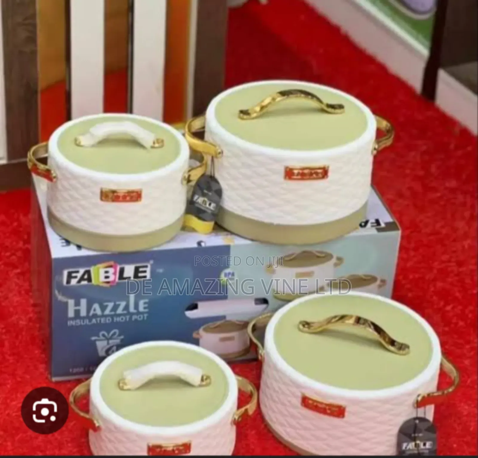Feble Hazzle 4set Food Warmer