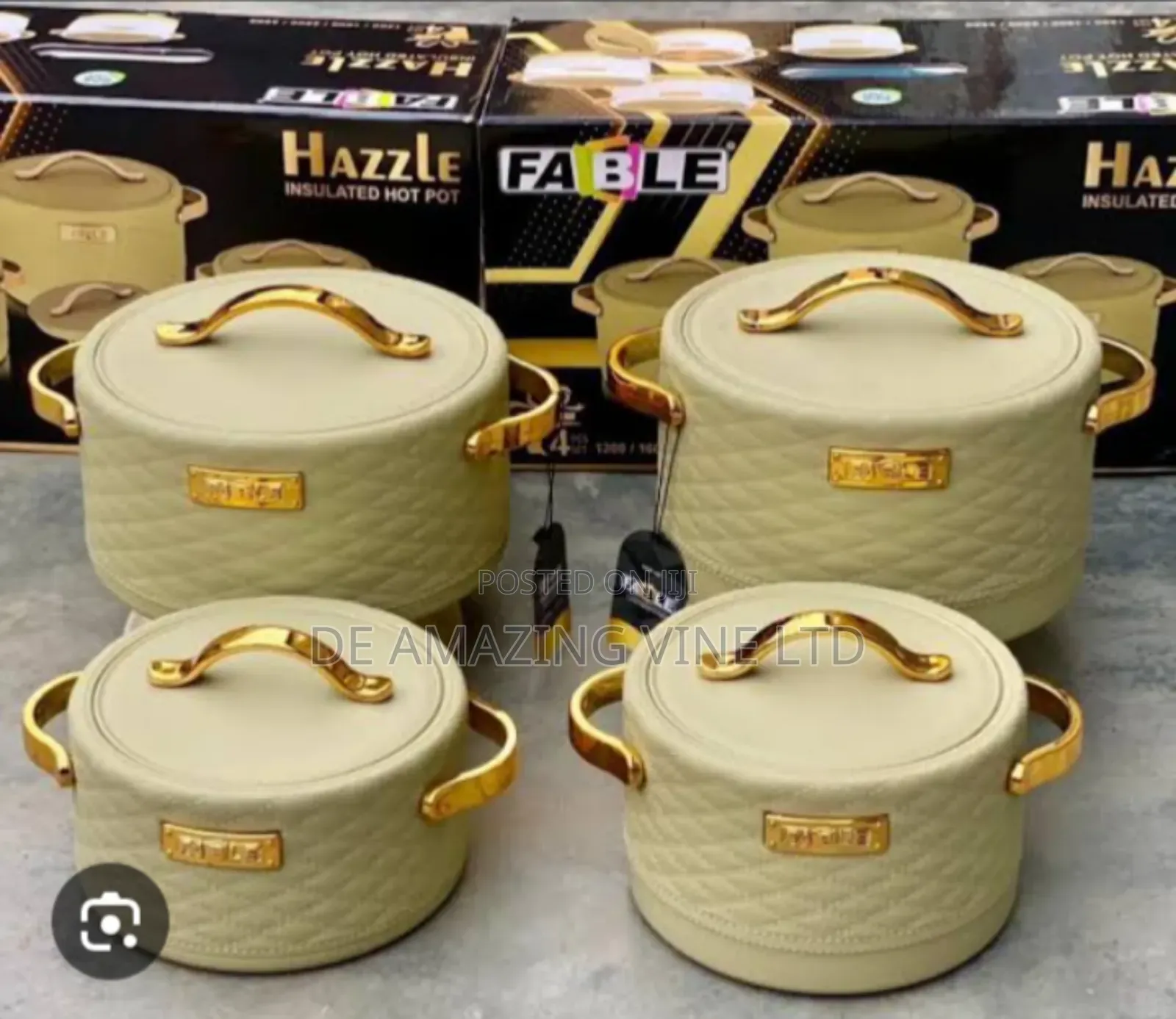 Feble Hazzle 4set Food Warmer