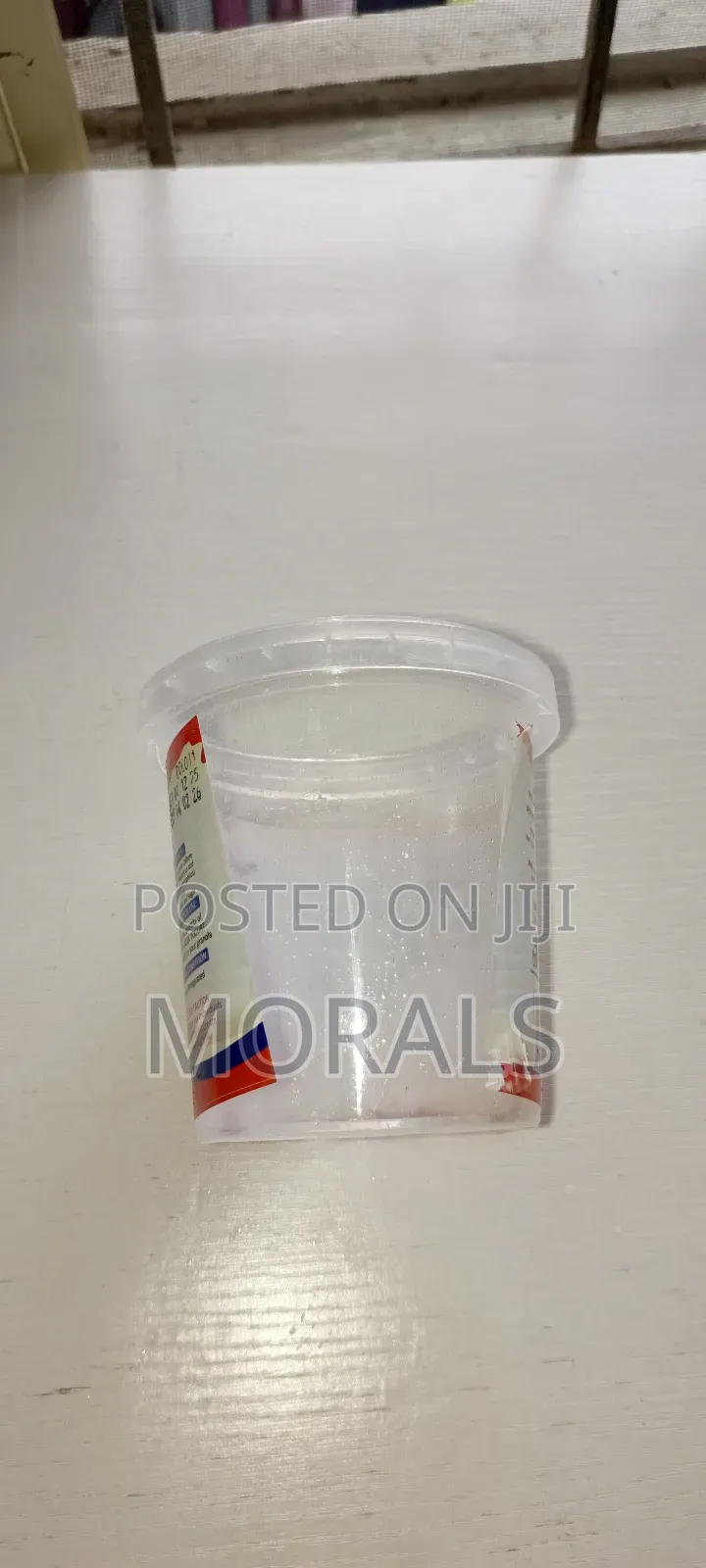 Transparent 1litre Plastic