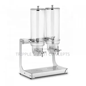 High Quality Commercial Stainless Steel Double Cereal Dispenser 