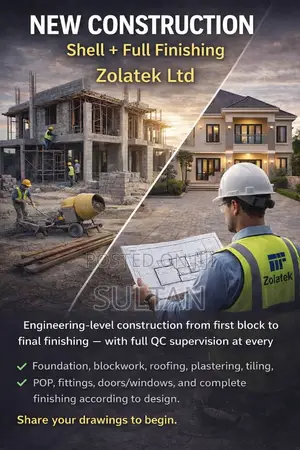 New Construction – Shell + Full Finishing