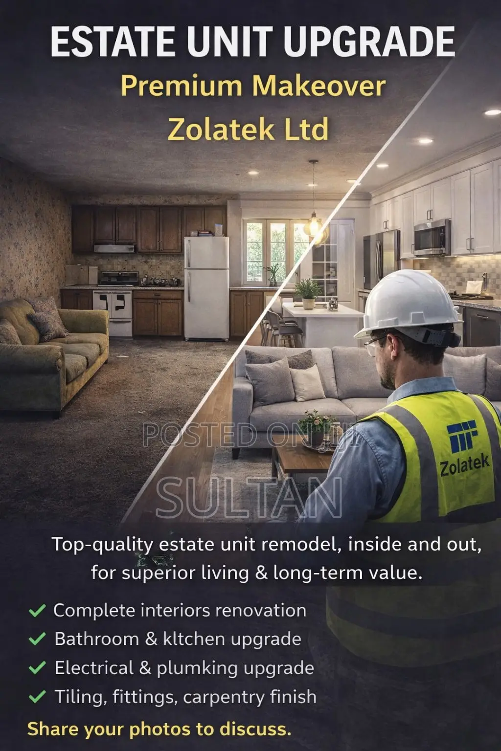 Estate Unit Upgrade – Premium Makeover | Zolatek LTD
