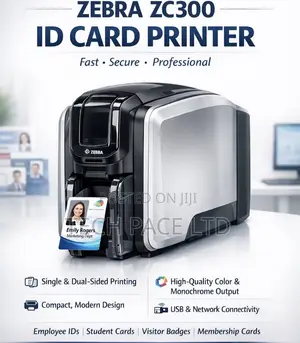 Zebra Zc300 Dua Sided Card Printer