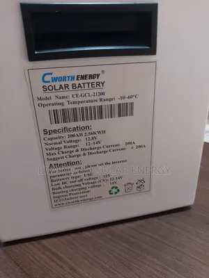 Cworth Lithium Iron Battery 200ah 12v