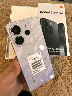 New Xiaomi Redmi Note 14 4G 128 GB Black