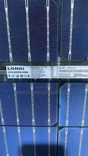 450w Longi Bifacial Panels