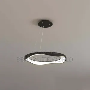 Black Led Modern Dropping Pendant Light