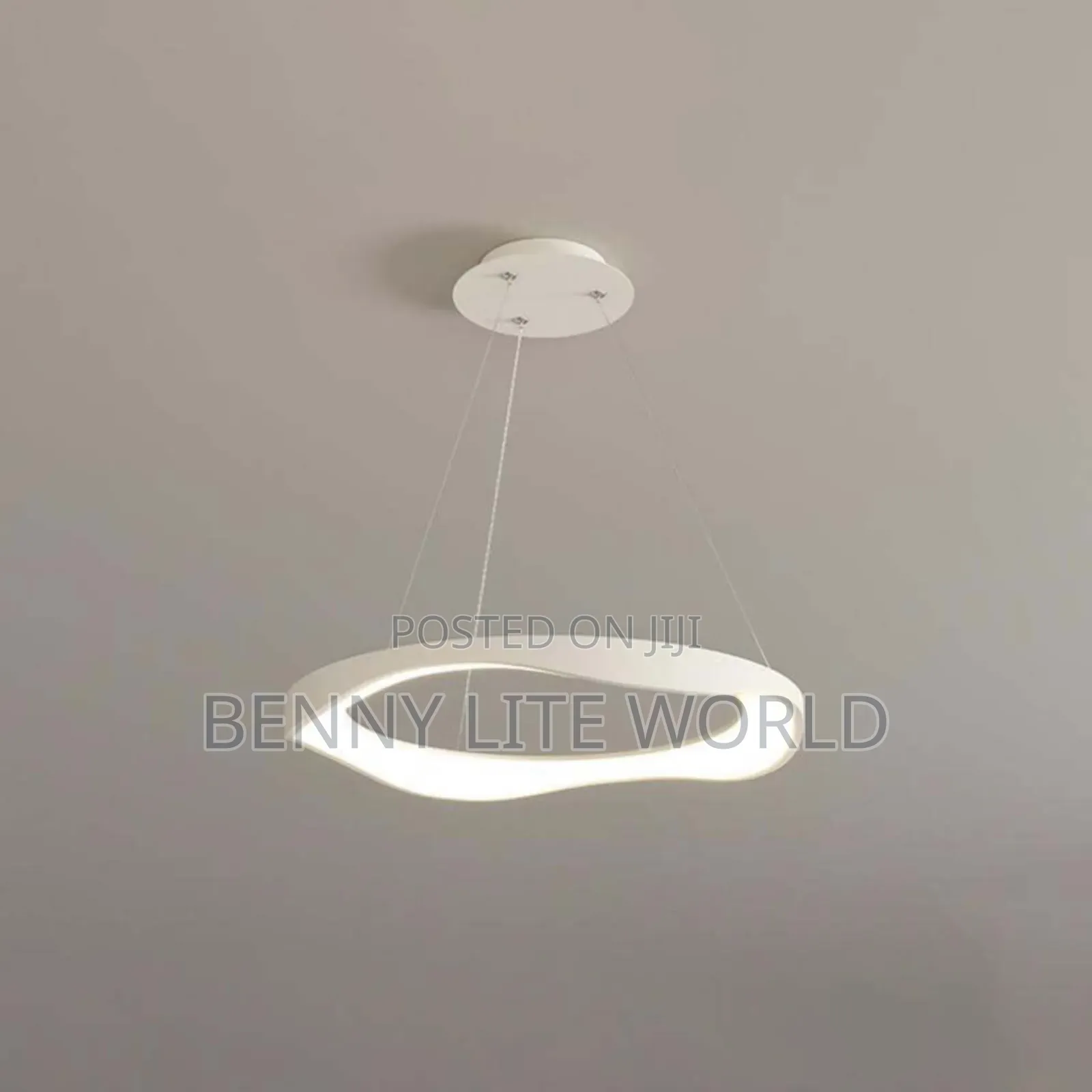 Black Led Modern Dropping Pendant Light