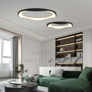 Black Led Modern Dropping Pendant Light