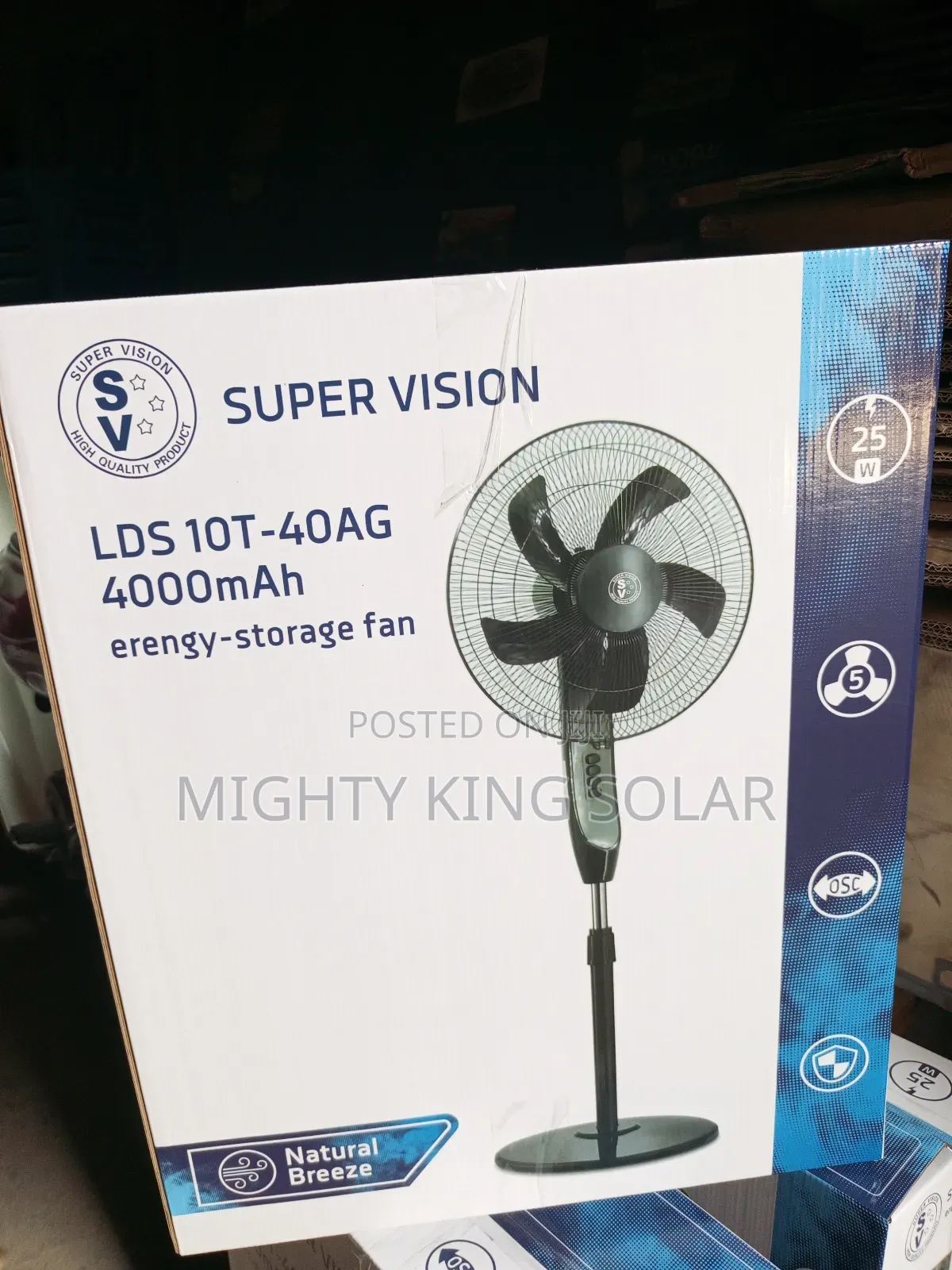 Super Vision Fan With Natural Breeze