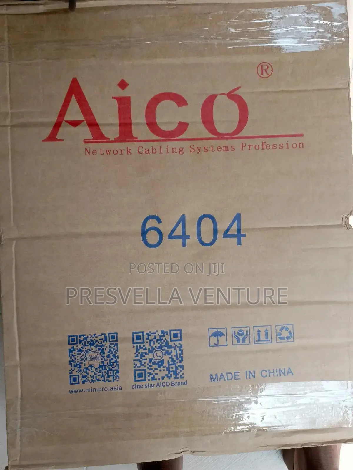 Aico 4u Rack 600 *450 Wall Mount Data Cabinet