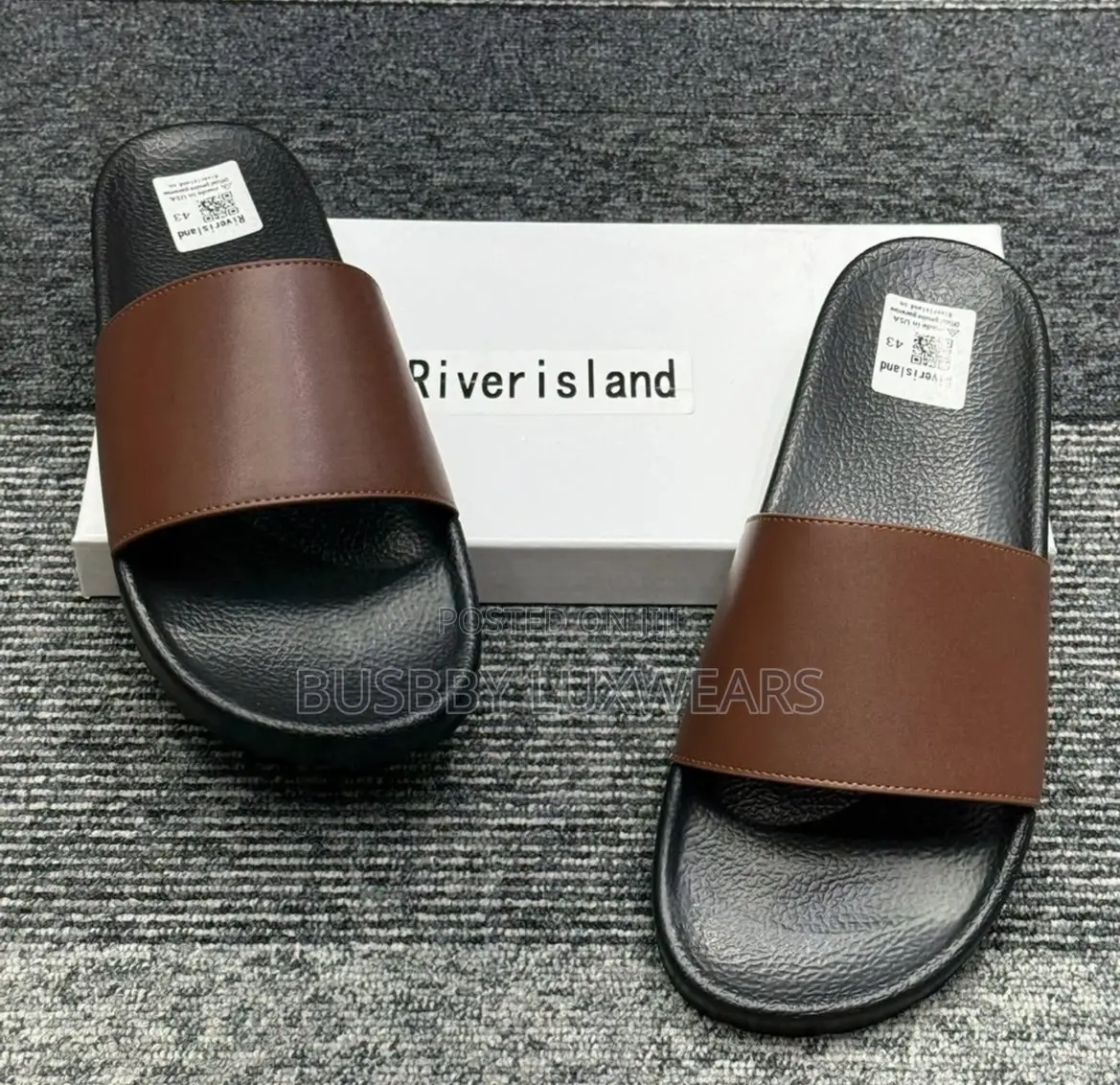 River Island Luxury Mens Slide