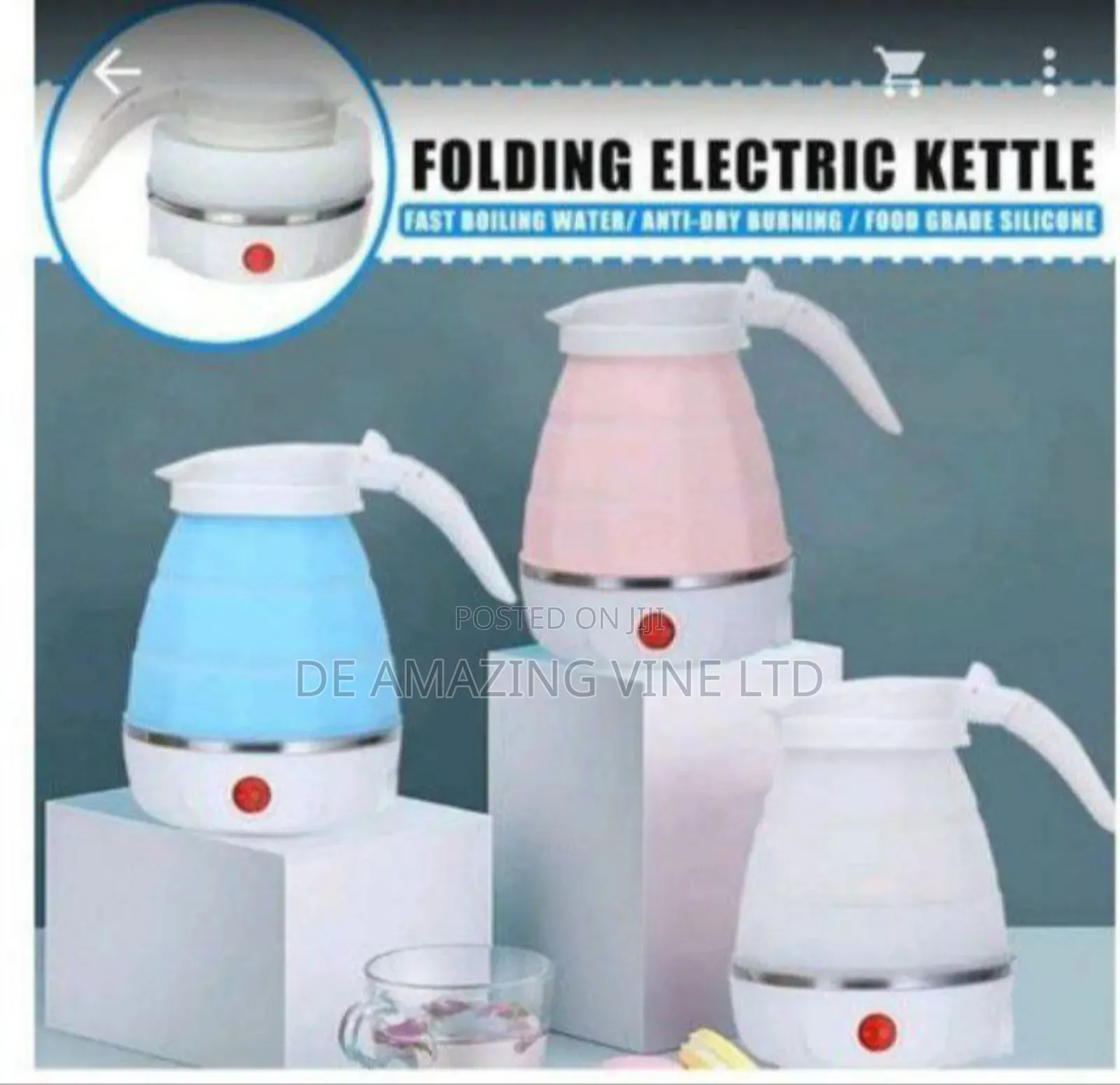 Foldable Electric Kettle