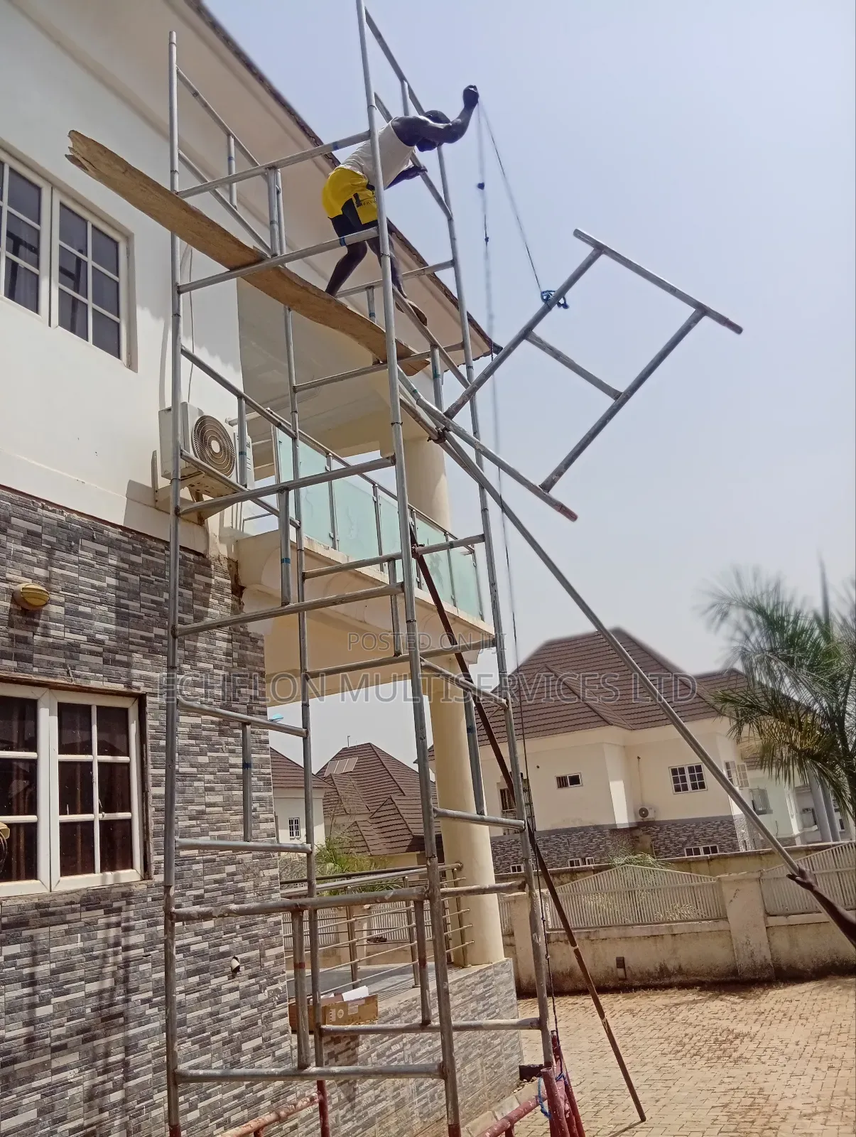 Scaffold Rental Abuja – Safe, Delivered Set Up Same Day