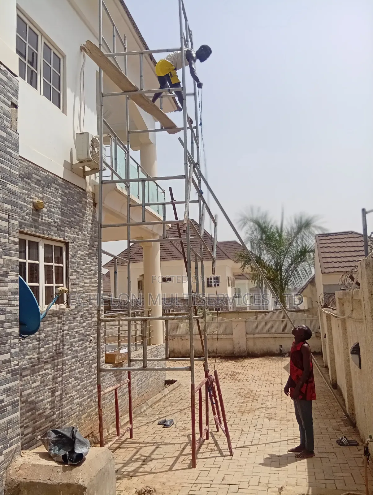 Scaffold Rental Abuja – Safe, Delivered Set Up Same Day