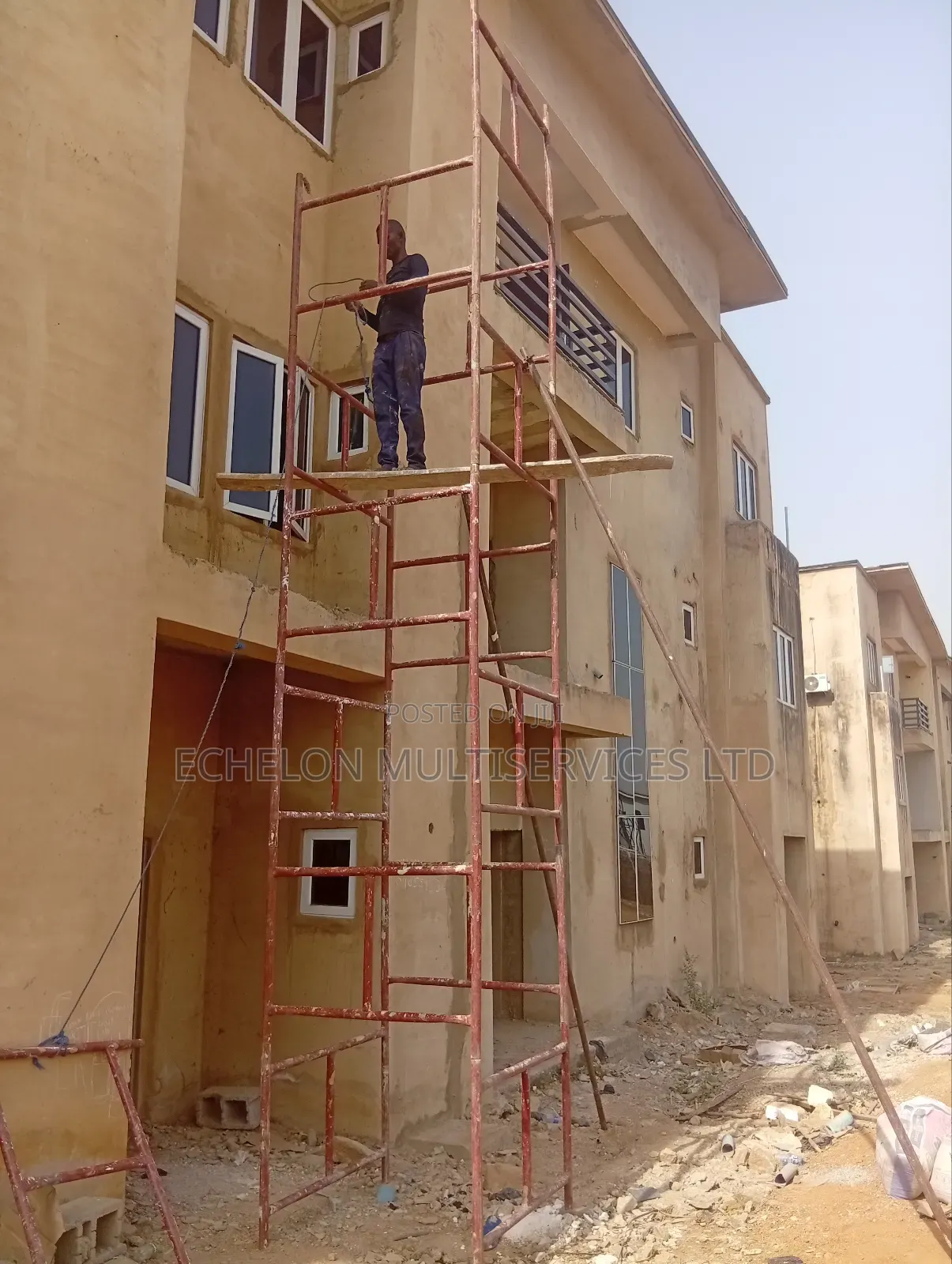 Scaffold Rental Abuja – Safe, Delivered Set Up Same Day