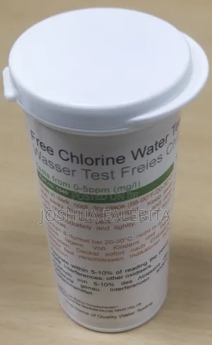 Free Chlorine Water Test Strips