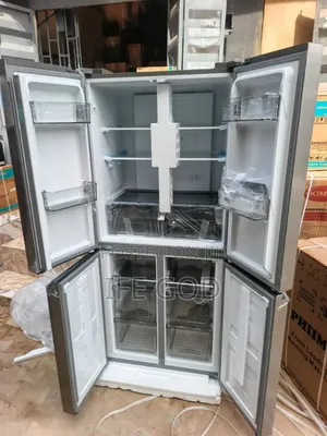 Original Hisense 400l Inverter French Door Fridge & Bottom Freezer