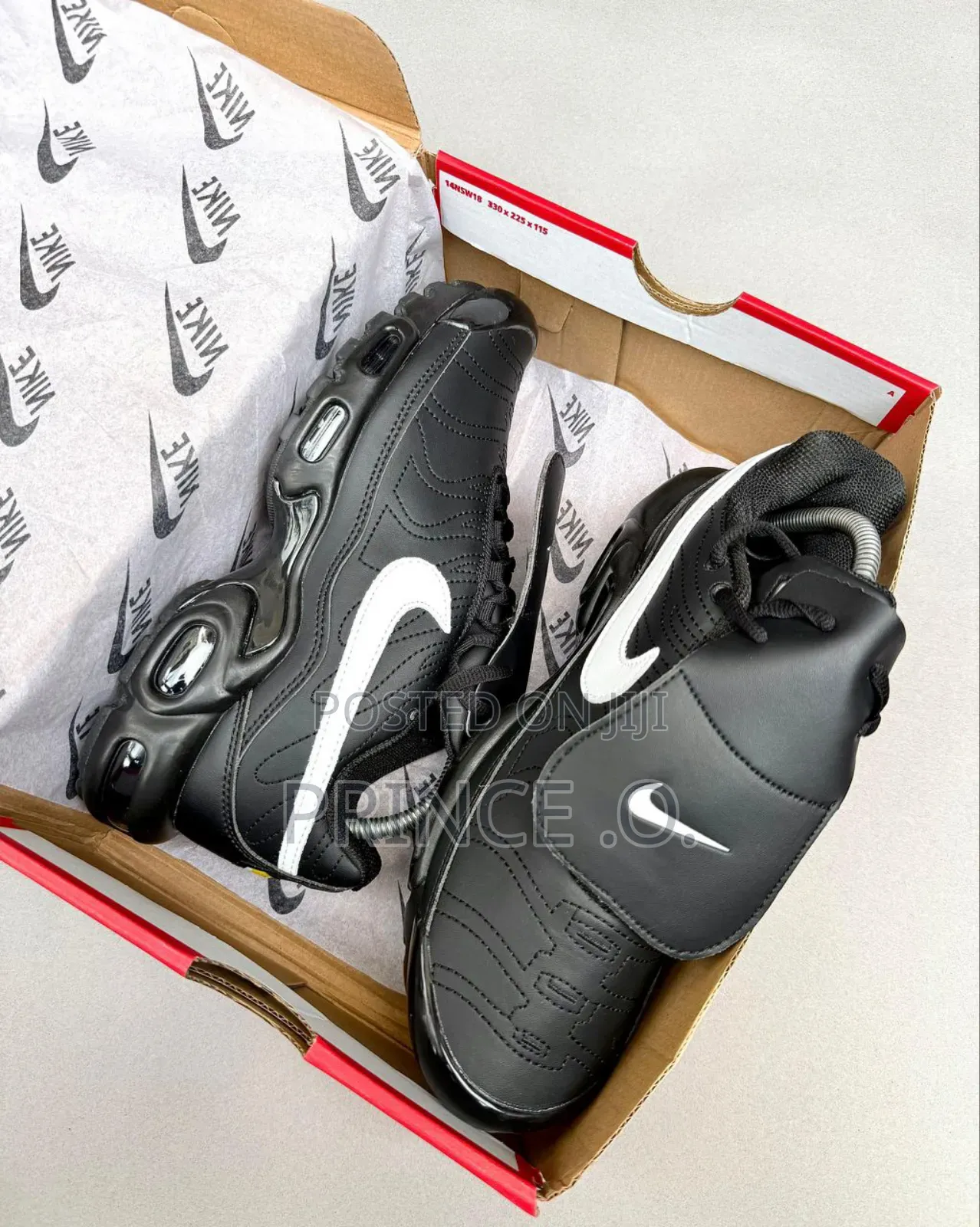 Nike Air Max Plus Tiempo Black White