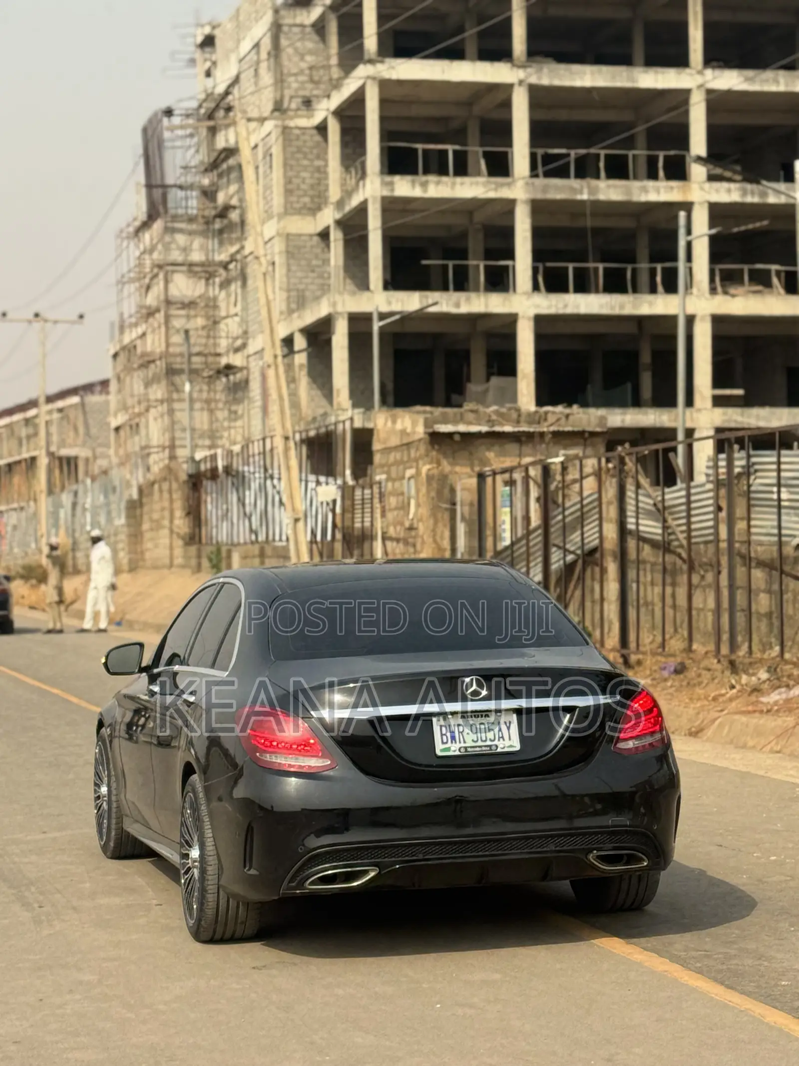 Mercedes-Benz C400 4Matic AWD Sedan (3.0L V6 7A) 2015 Black