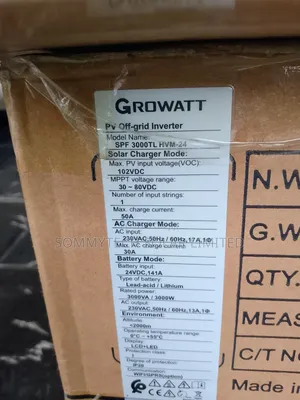 3kva_ 24v Growatt Hybrid Inverter