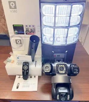 V380 Solar Street Light Camera