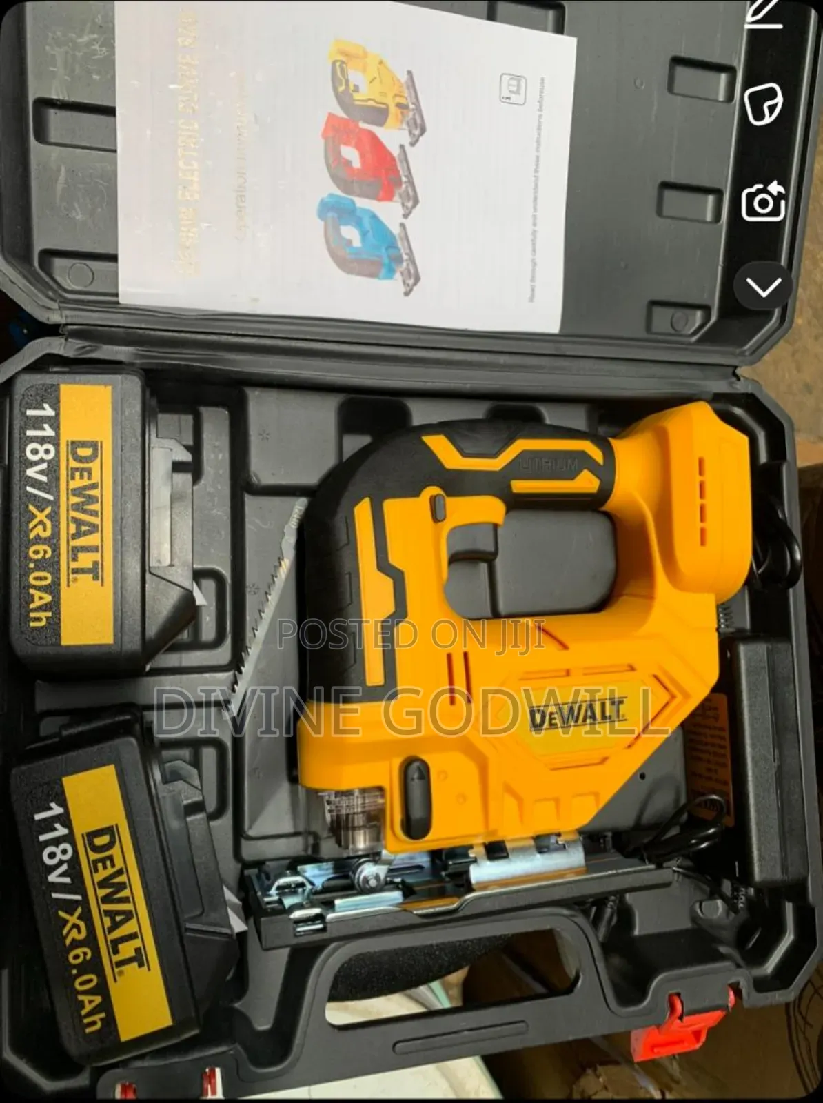 Dewalt Cordless Jigsaw