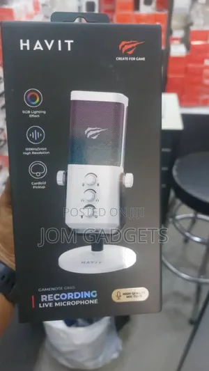 Gamenote Gk65 Usb Wired RGB Gaming Microphone