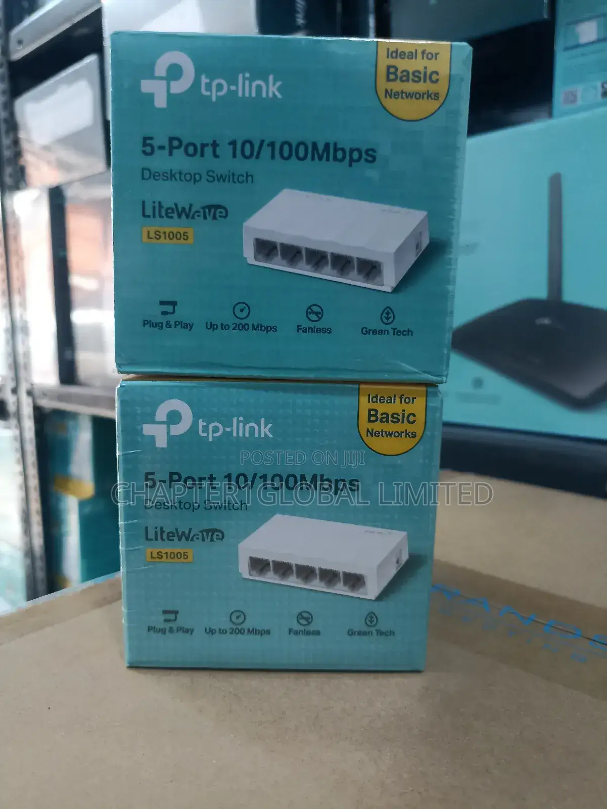 Switch TP-Link 5-Port 10/100mbps Desktop Ls1005