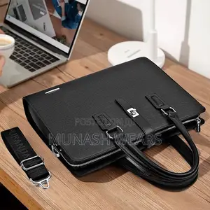 Montblanc Luxury Leather Laptop Bag