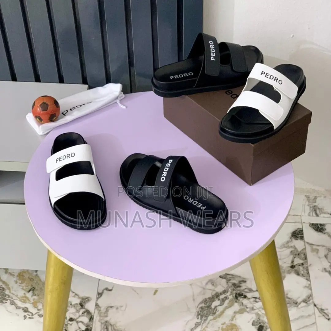 Pedro Leather Slipers 40-46