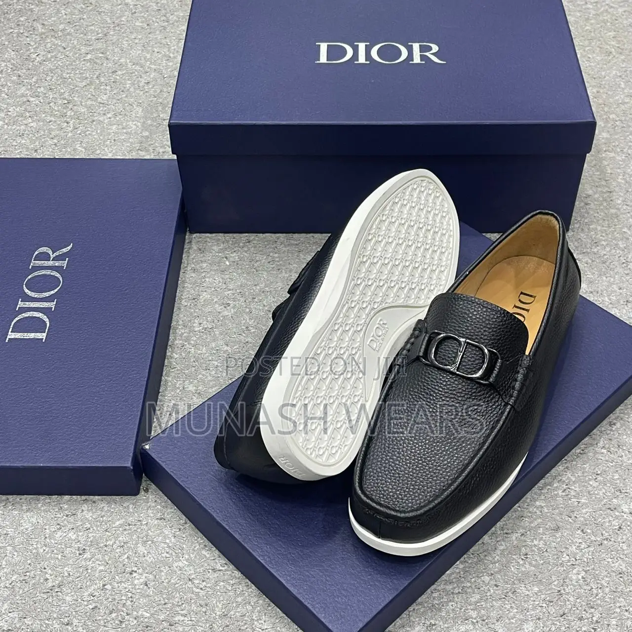 Original Leather Dior Sneakers For Men 40-46