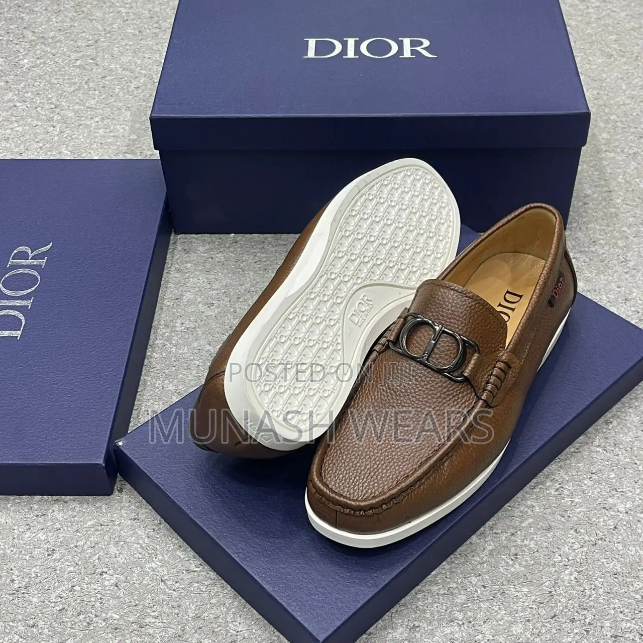 Original Leather Dior Sneakers For Men 40-46