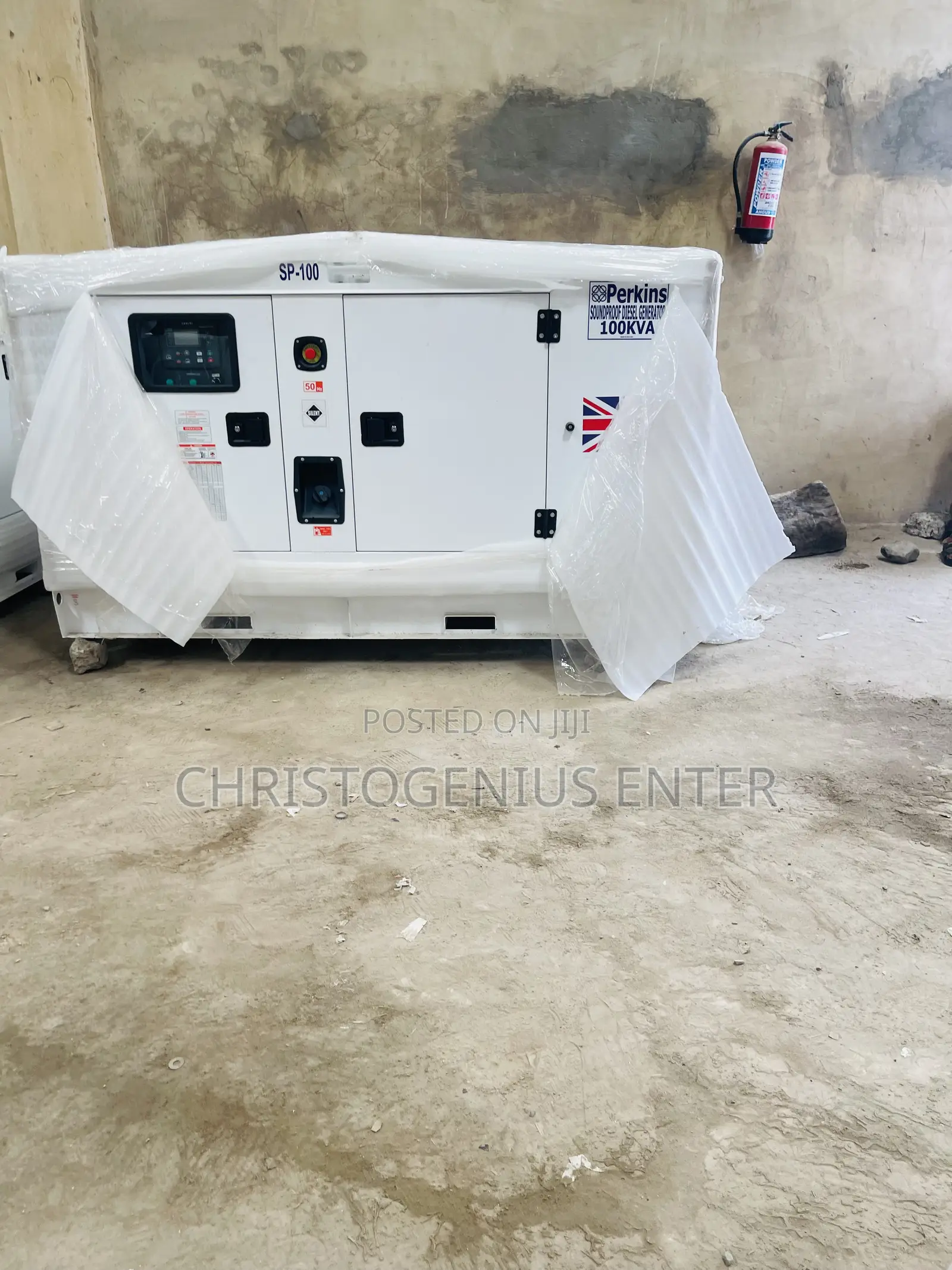 100kvaa Perkins Soundproof Generator