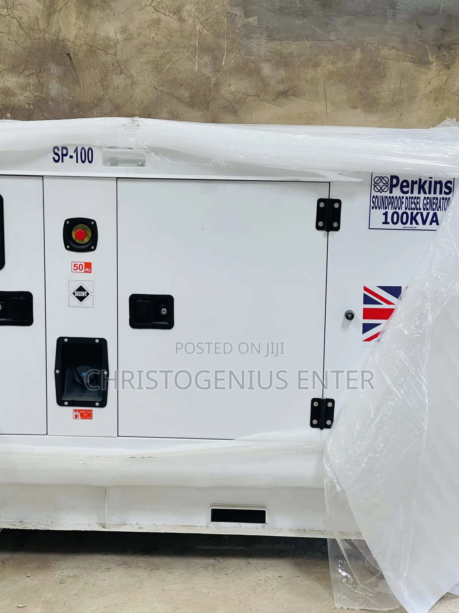 100kva Perkins Soundproof Generator