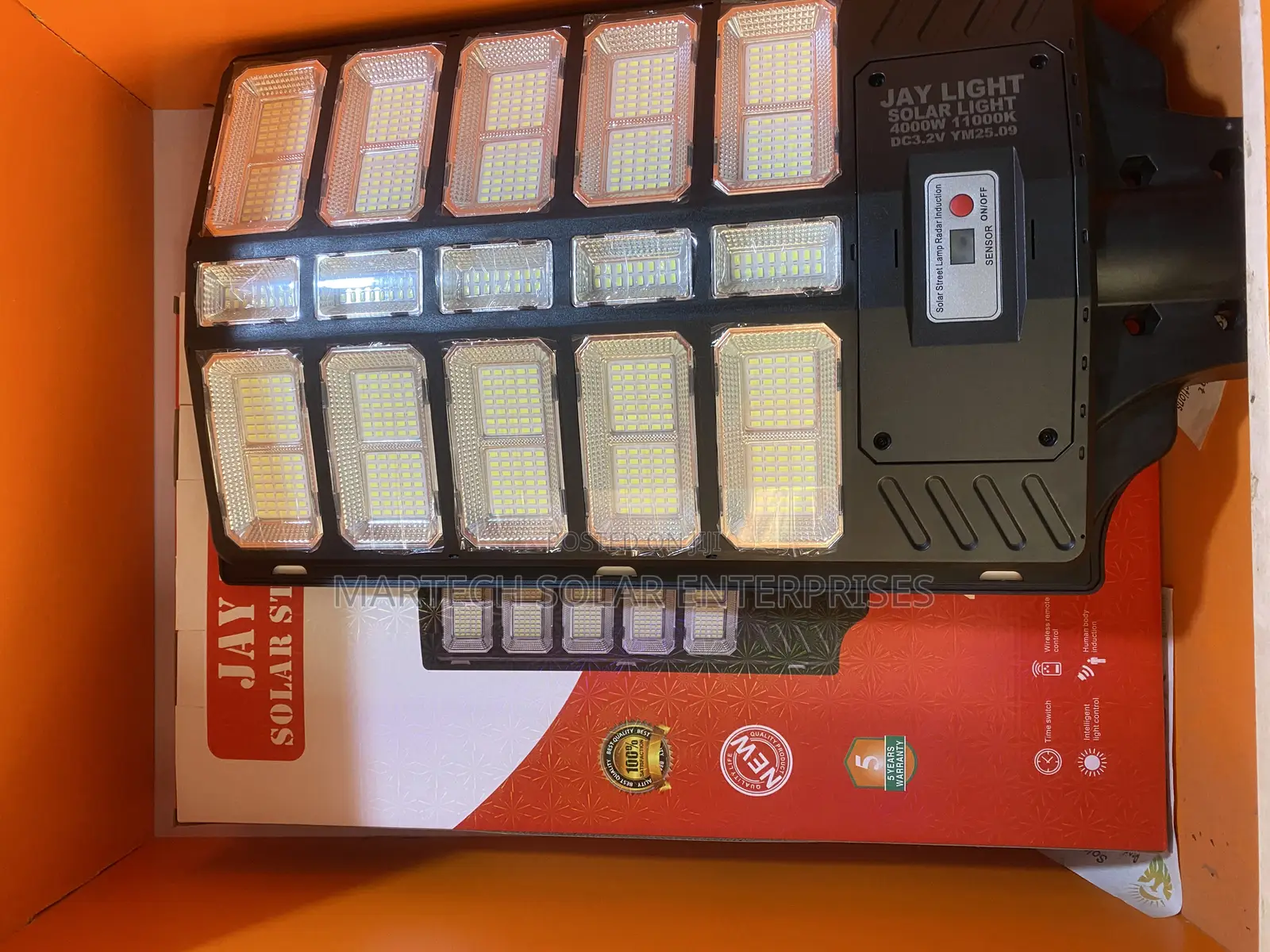 4000w Jay Solar Street Light 24 Eye