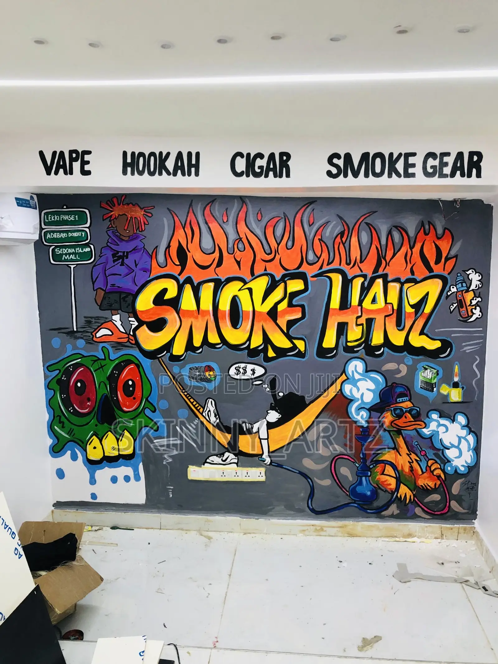 Pencil Drawing and Murals