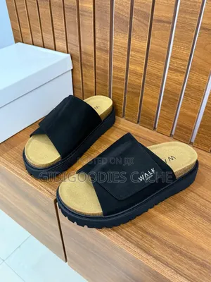 Walk London Men's Velcro Slippers Size 40-46