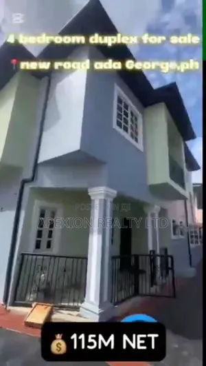 4bdrm Duplex in Apexion Estate, New Layout for sale