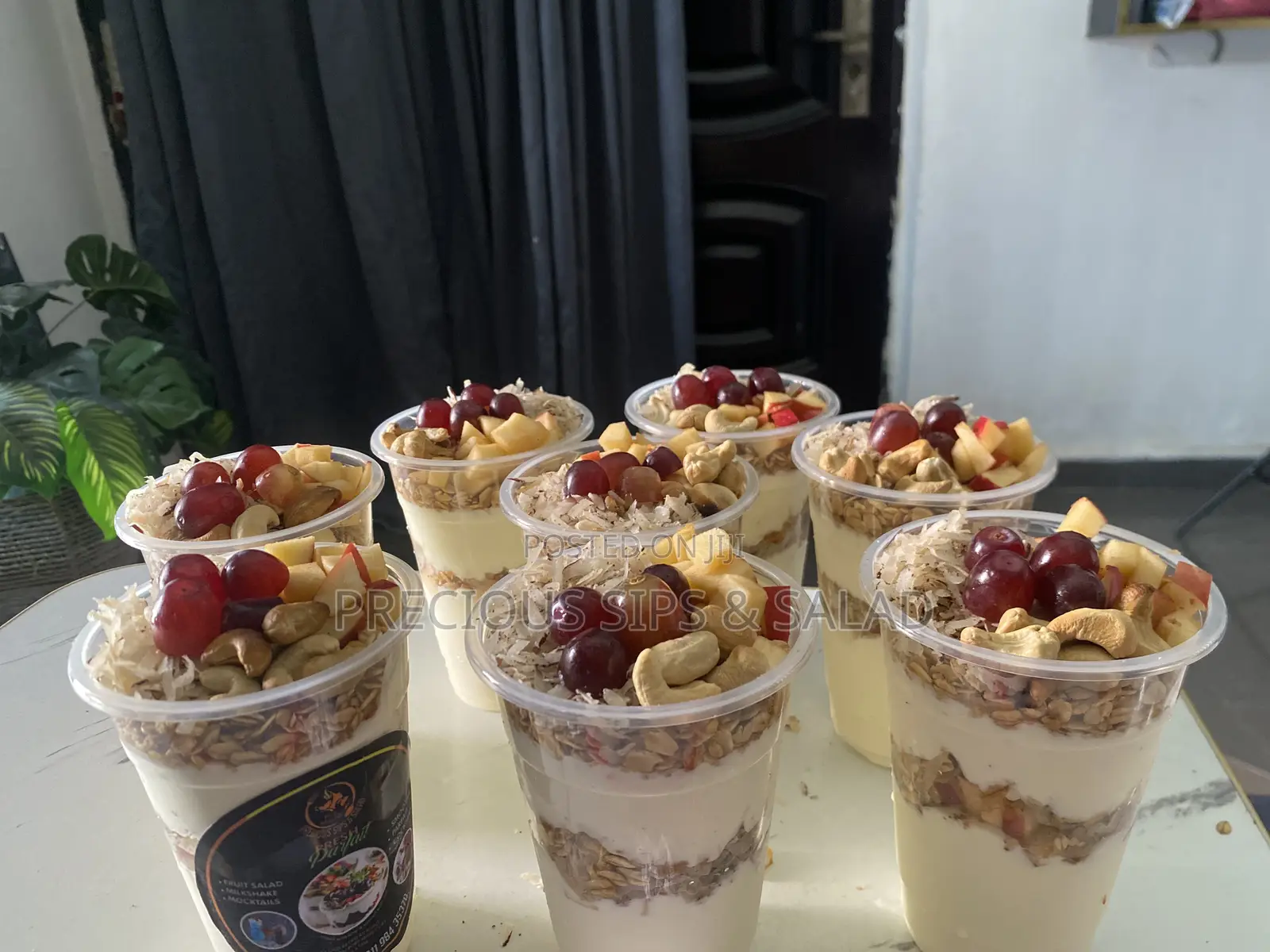 Parfait, Fruit Salad, Smoothie, Milkshake