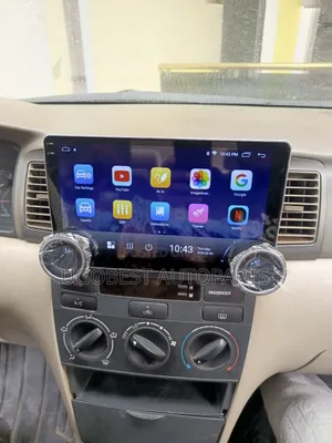 Toyota Corolla 2003/2006 Android Screen (2 Nob Control) With GPS (Map)
