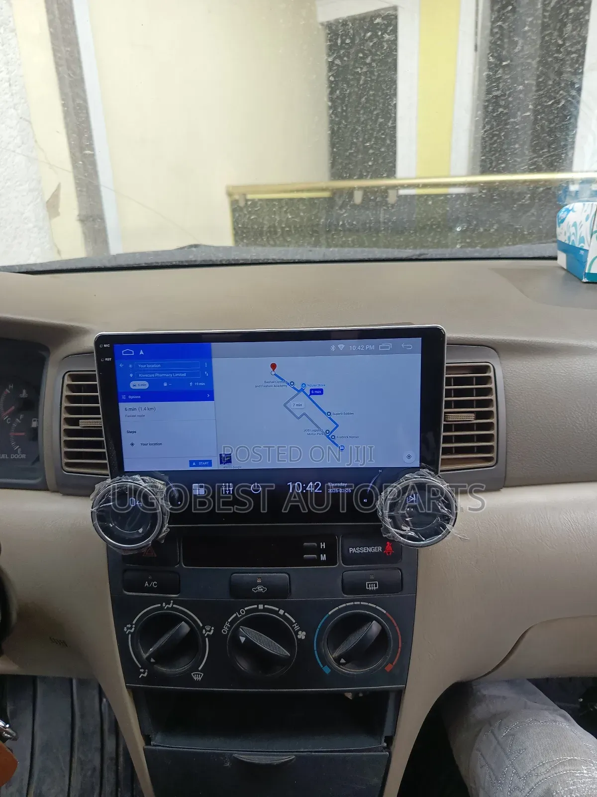 Toyota Corolla 2003/2006 Android Screen (2 Nob Control) With GPS (Map)