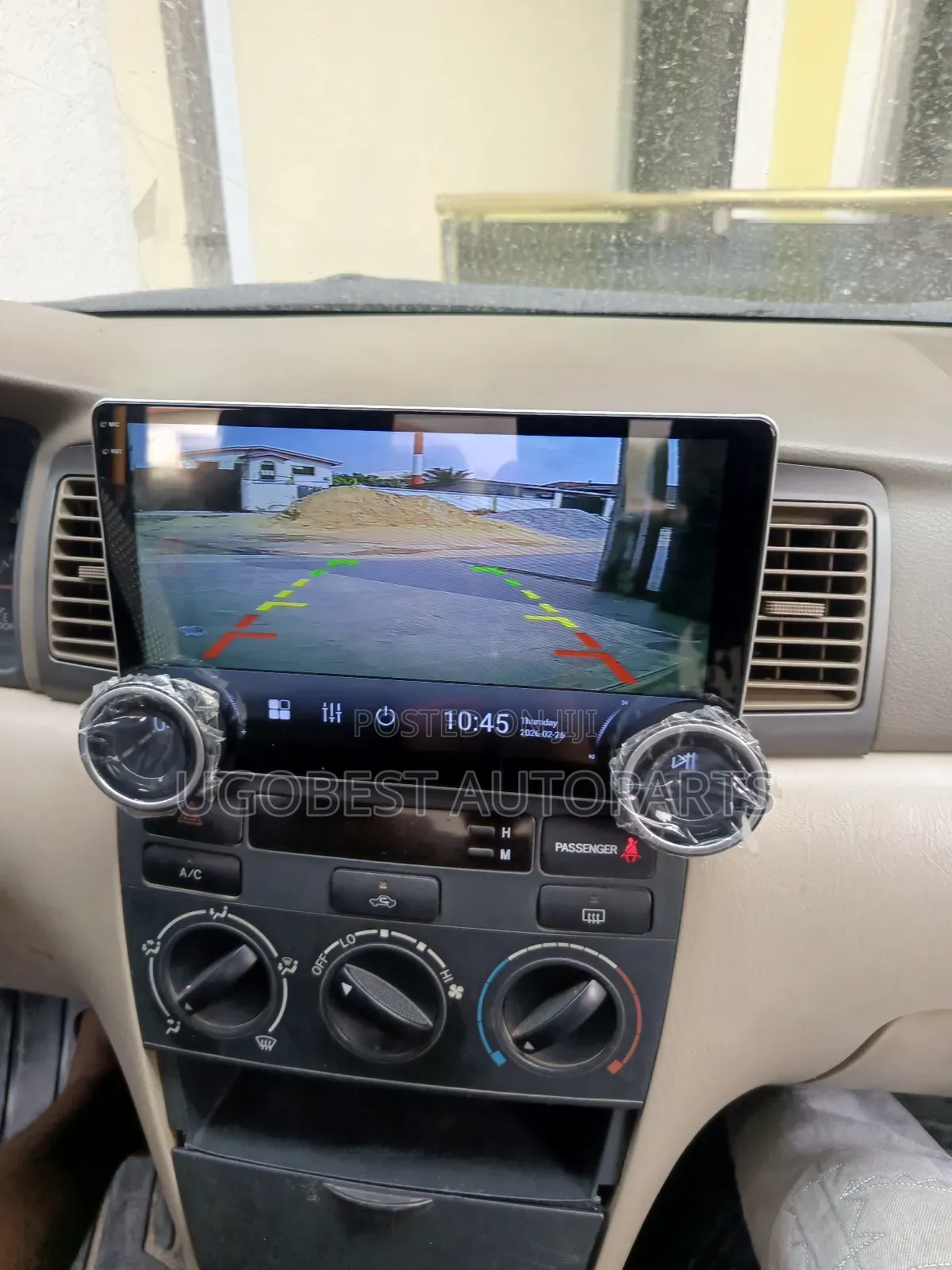 Toyota Corolla 2003/2006 Android Screen (2 Nob Control) With GPS (Map)