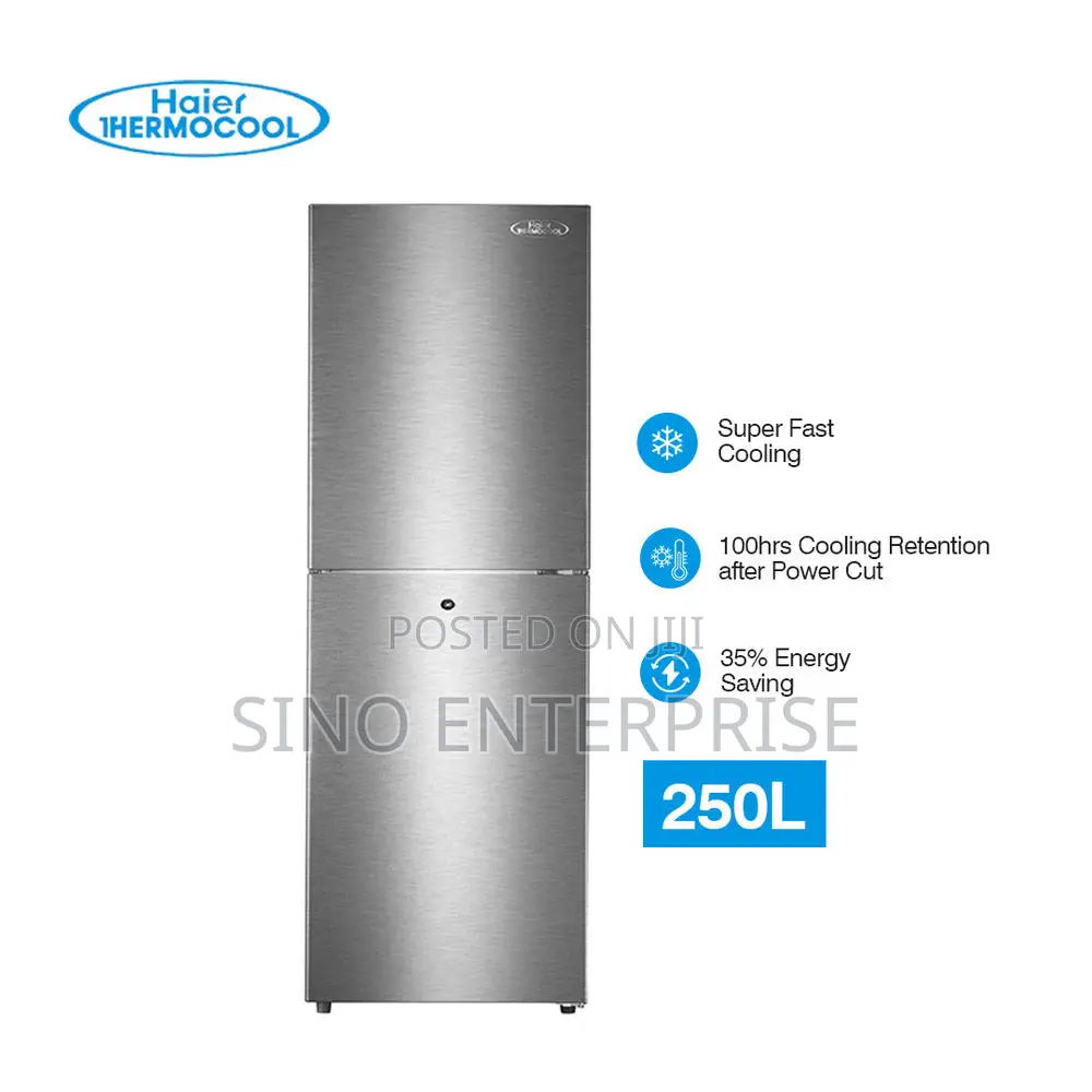 Haier Ref/Dd/250l/HRF-250blux/Silver