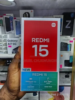 New Xiaomi Redmi 15 128 GB Black
