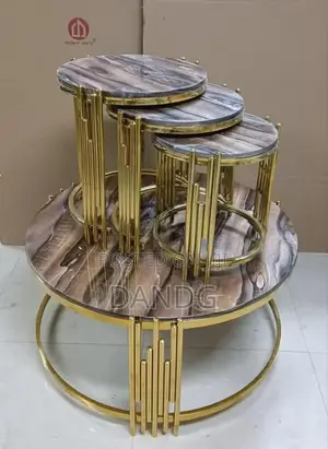 Marble Centre Table 3in1