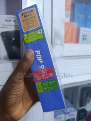 New Tecno Pop 9 128 GB Black
