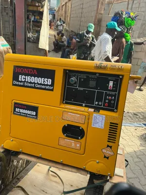 Honda 15kva Soundproof Diesel Generator – Low Fuel, High Performance